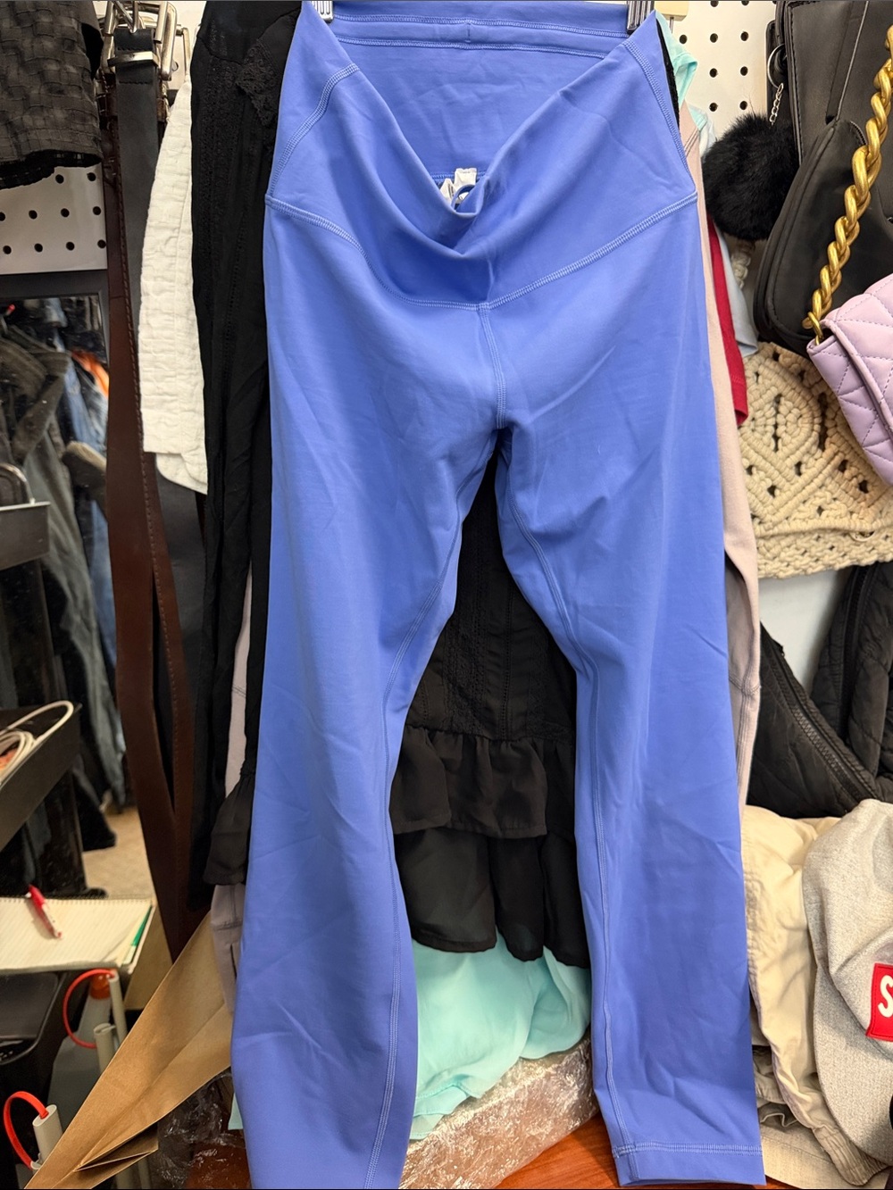 lululemon athletica girl's Periwinkle Performance Leggings